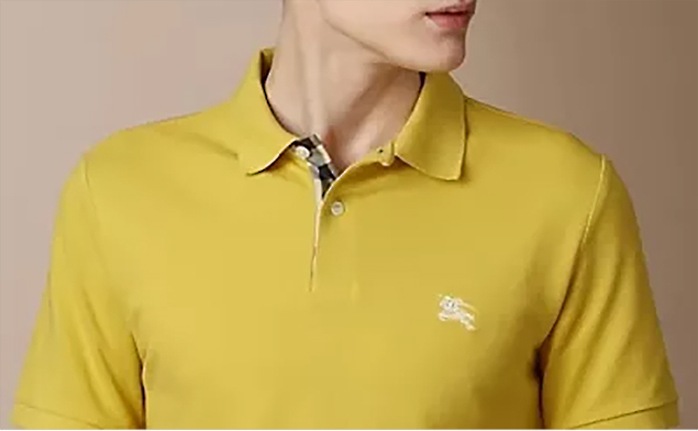 Polo yaka tişört placket Polo yaka tişört placket